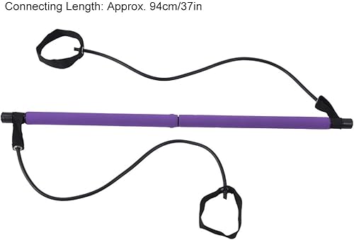 Miniatura 2 de Pilates Stick Pilates, Yoga Pilates Stick Pilates Stick Bar Barra Portátil Banda de Resistencia de Yoga Multifuncional Casa Fitness Entrenamiento