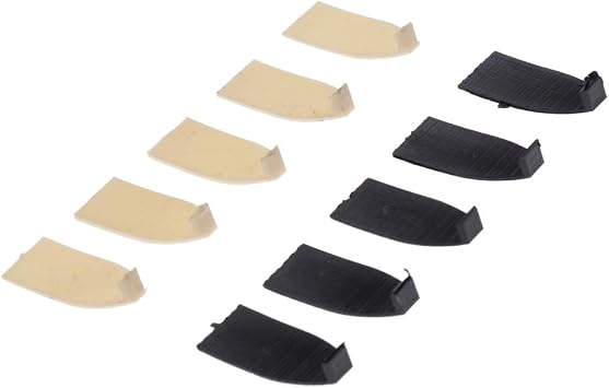 10pcs Violin Accessories Violin Bow Pad Horsetail Protector Replacement Parts