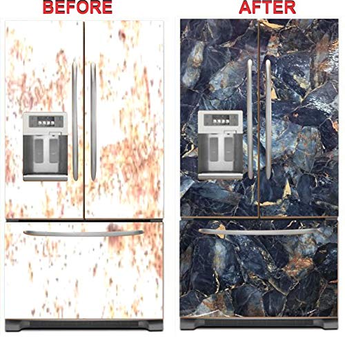 Image of Barebeauty 60 x 200 cm Kitchen Wallpaper, Self Adhesive Oil Proof Waterproof Wall Sticker for Kitchen, Anti-Mold Heat Resistant Backsplash Wall Covering (Pack of 3, 38.76 Sq. Ft. Approx)