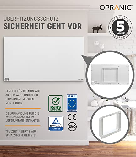 Hybridheizung Opranic Premium Infrarotheizung – Elektrische Heizlösung