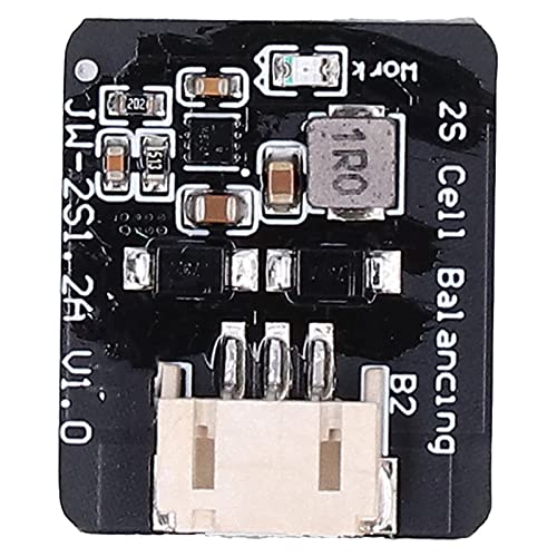 Módulo activo ecualizador de baterías de litio, equilibrador activo para celdas ternarias y LiFePO4, placa de transferencia inductiva de energía 2,0 V–4,5 V, 1,2 A con cable de cobre de 30 cm para paquete de baterías (2S) miniatura 3