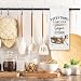 FSTCSV Gaga Gifts for Grandma Kitchen Towels, Christmas Mothers Day Birthday Gift for Gagas from Grandkids Hand Towel, Everything is Sweeter in Gaga's Kitchen Decorative Tea Dish Towels, 16x24in