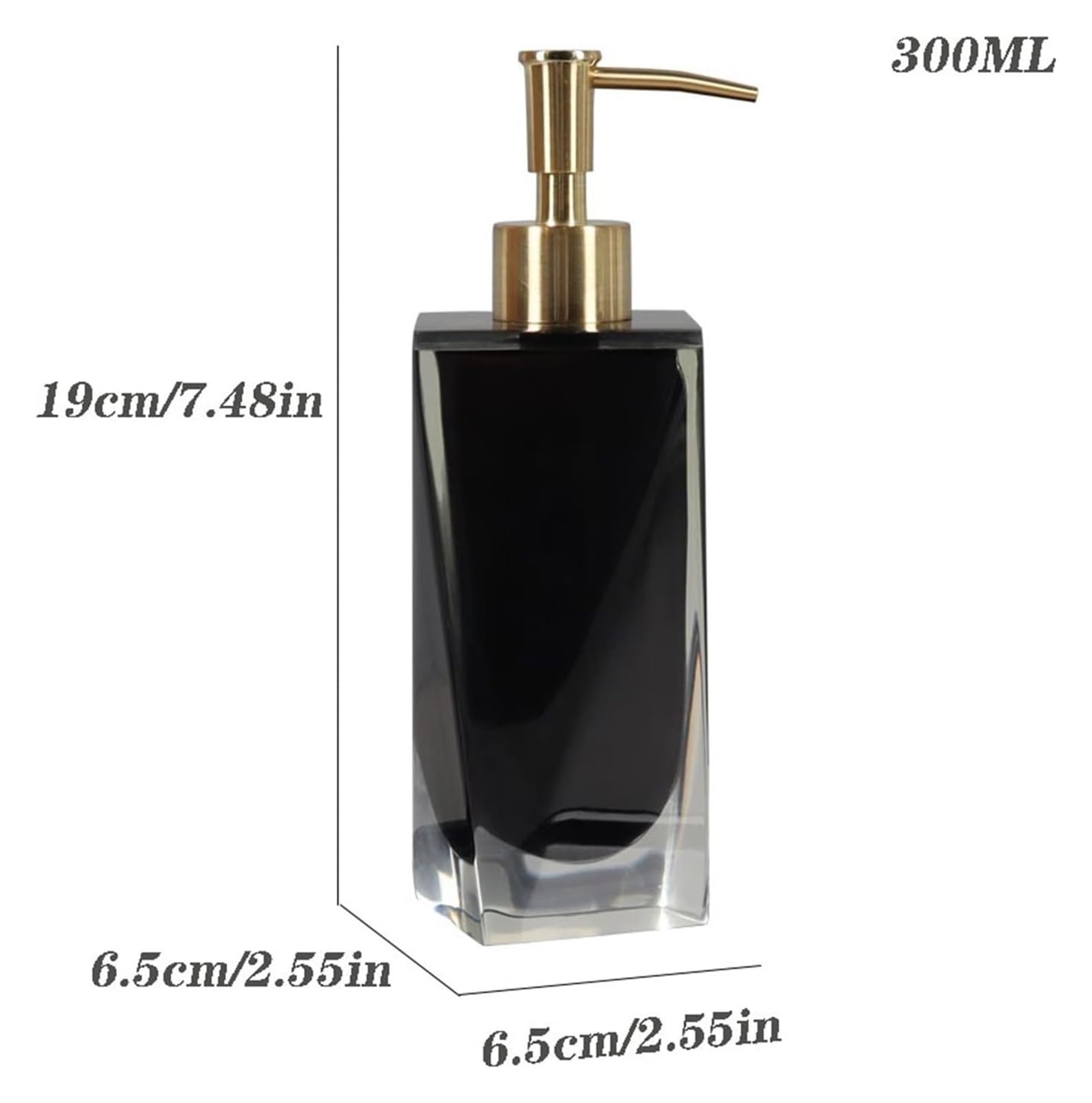 Dispensador De Jabón De Cerámica, Botella De Loción Recargable, Botella Dispensadora De Jabón 300 ML Botella De Loción De Moda Simple Nórdica Prensa Dispensador De Jabón Champú Ducha Botella Dividida