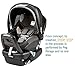 Peg Perego Primo Viaggio 4-35 Nido - Rear Facing Infant Car Seat - Includes Base with Load Leg & Anti-Rebound Bar - for Babies 4 to 35 lbs - Made in Italy - Atmosphere (Grey)