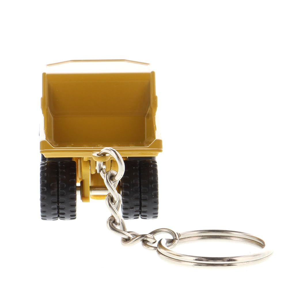 Diecast Masters 85985 - Caterpillar Mining Truck 770 jako brelok do kluczy, szczegółowy metalowy pojazd budowlany CAT, ok. 3,5 x 2 x 2 cm