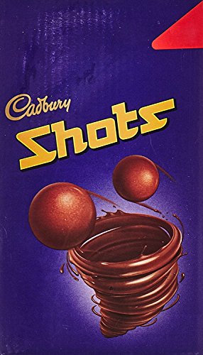Image of Cadbury Dairy Milk Chocolate Shots, 201.6 gm Carton (52 Units of 3.6 gm Each + 4 Units of 3.6 gm Each Free)
