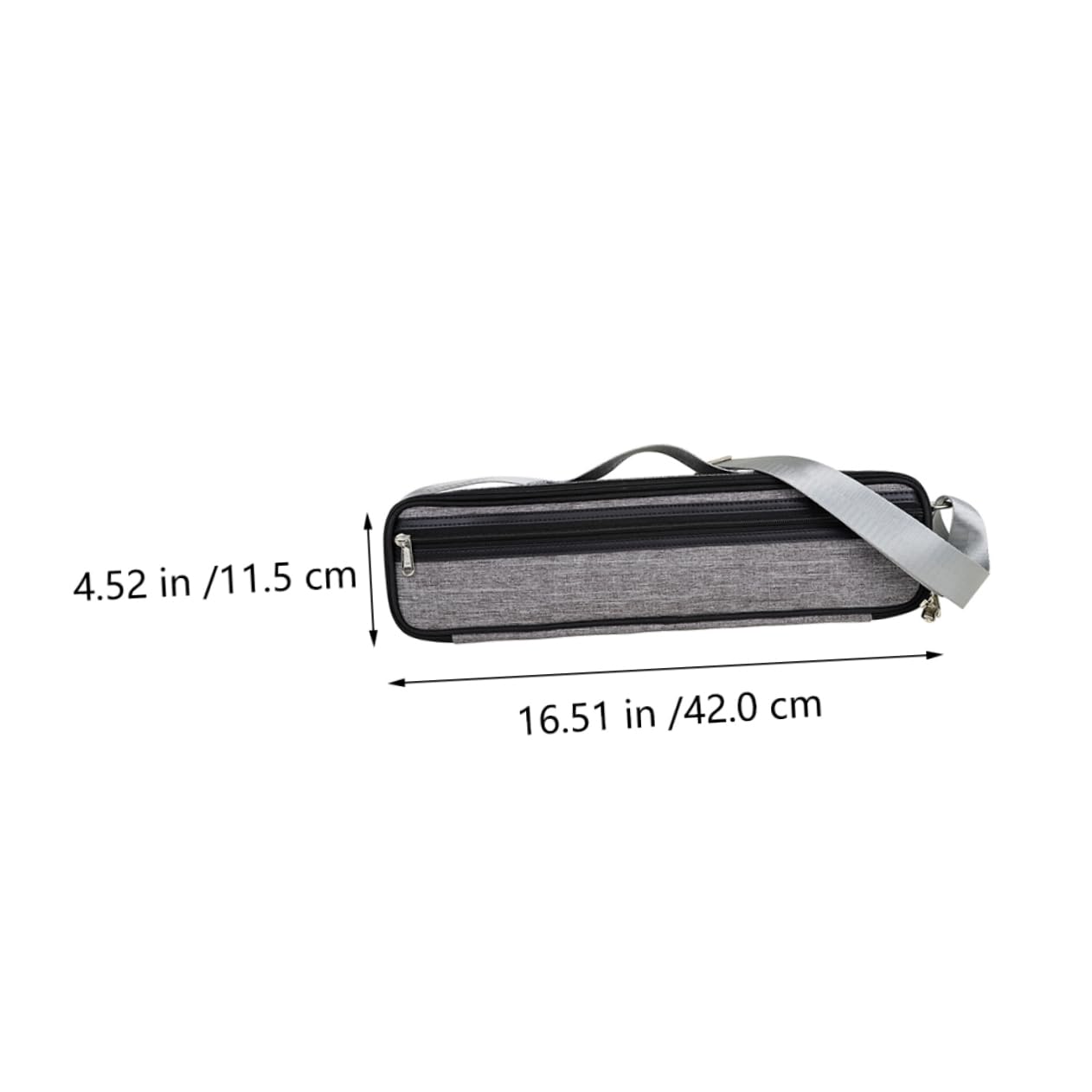 ABOOFAN Juego de Bolsas y Caja para Guardar Flautas de 16/17 Agujeros, Bolsa de Oxford Acolchado, para Llevar a Mano Hombro, Set Práctico para Instrumentos de Viento