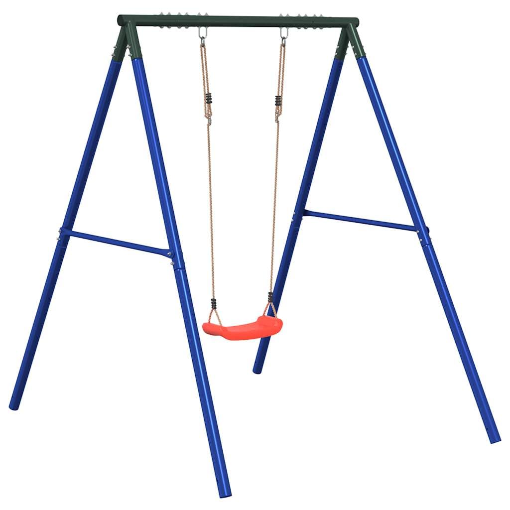 Schaukel-Set mit Schaukelsitz, Garten-Spielplatz, Blau
