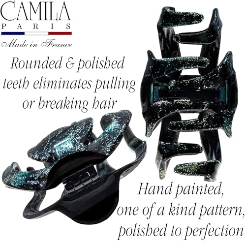 Pinza para cabello estilo francés Camila Paris CP3678 3 pulgadas miniatura 4