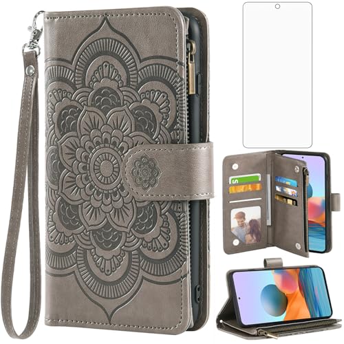 Étui en cuir synthétique Xiaomi Redmi Note 10 Pro aux finitions soignées