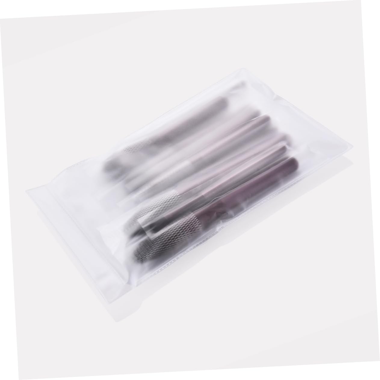 Set di Pennelli per Make-up T-12-063 12 Pezzi, Manico Legno Nylon Porpora
