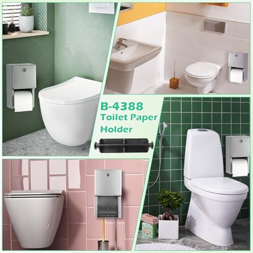 Image of 2 Pack B-2888 B-4288 B-4388 B-4288-9 Toilet Paper Holder Roller Spindle