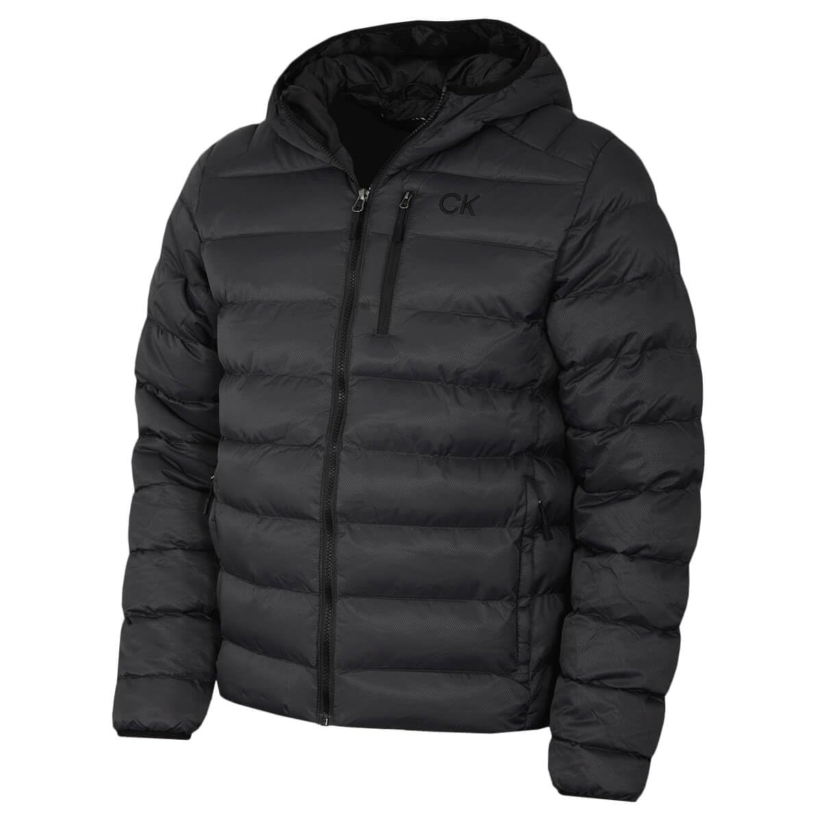 Calvin Klein Men's Charcoal/Black Woven Jacket - Xxxl