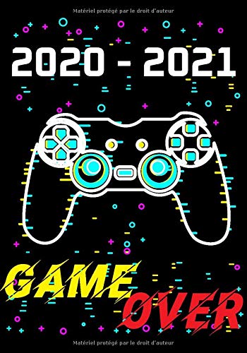 Télécharger Cahier de Texte Garçon 2020 2021: Agenda Scolaire Jeux video journalier | école primaire collège Livre eBook France