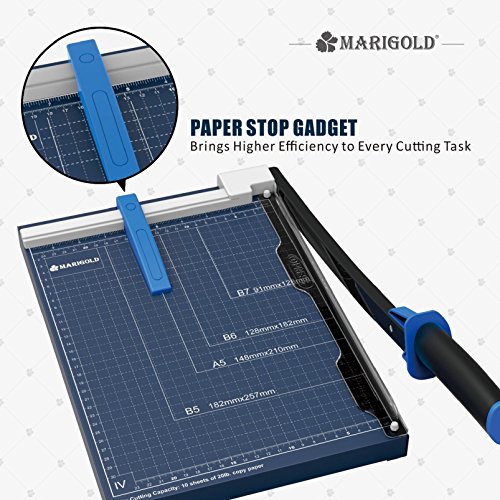 Marigold Paper Guillotine 12" Metal Base Plate Paper Trimmer Cutter