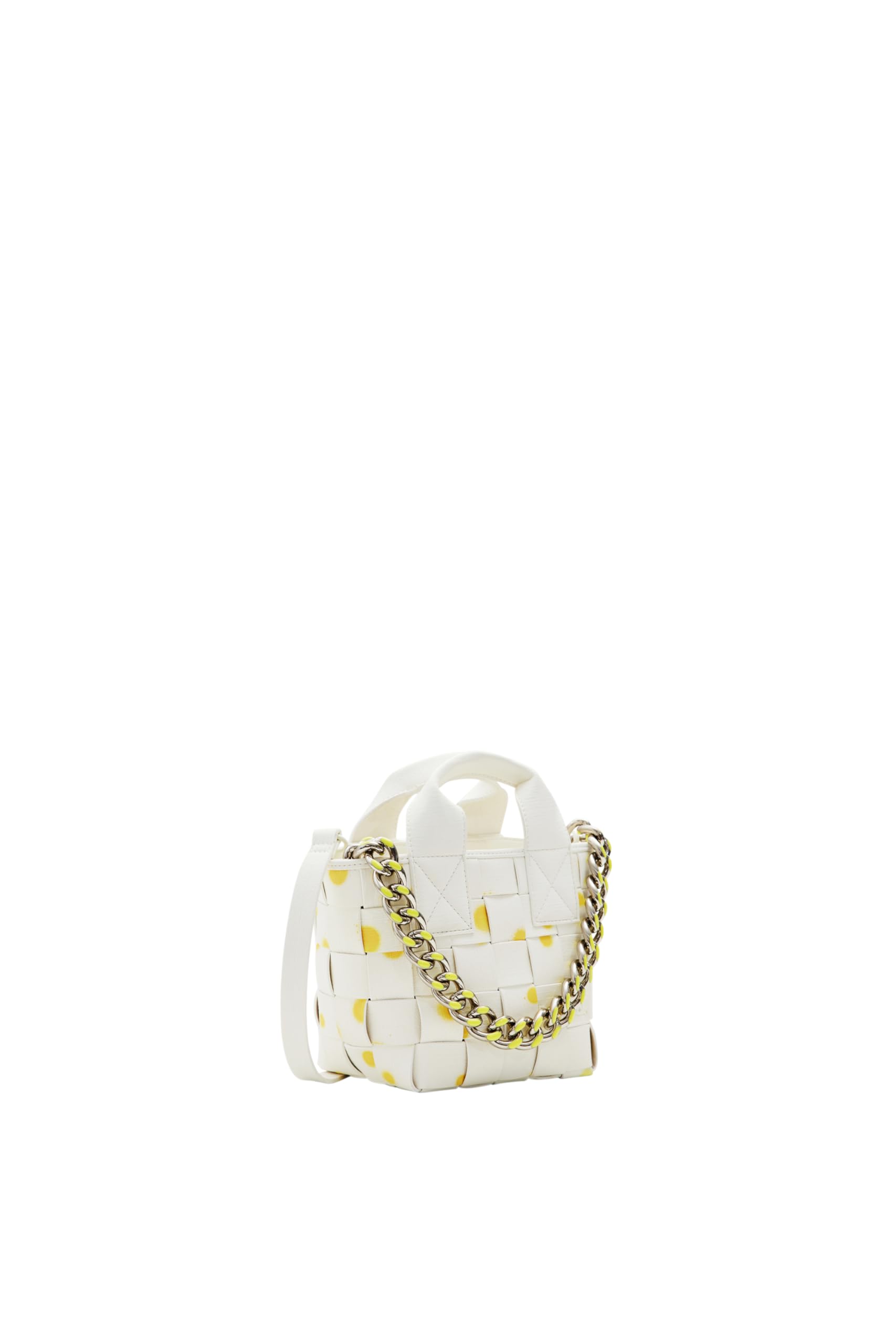 Desigual Women's BOLS_New Splatter VALD Accessories PU Across Body Bag, Yellow