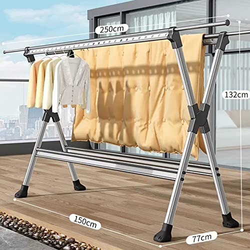 Étendoir à linge pliable pour optimiser l'espace dans votre buanderie