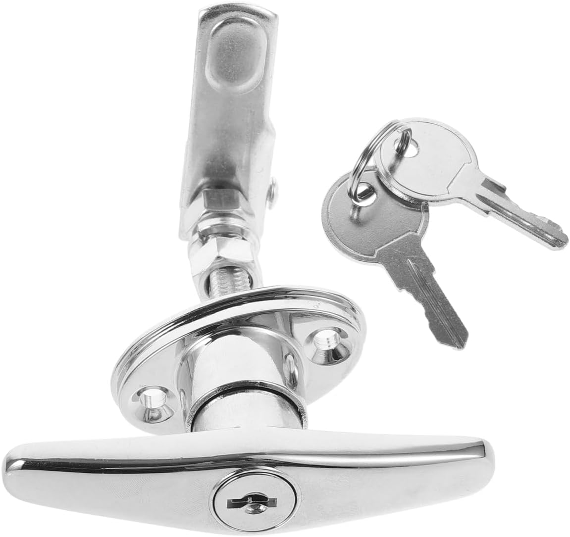 Zinc Alloy Lock with Key T-Type Handle Security Lock for Case and File Cabinet