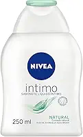 NIVEA Sabonete Líquido Íntimo Natural 250ml - Mantém o ph natural, com extrato de camomila e óleo de jojoba, limpeza suave, sem corantes, testado dermatologicamente e ginecologicamente