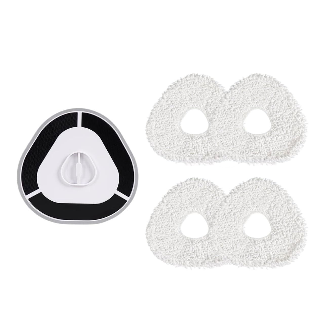 X psblty Mop Stand Mop Cloth,Compatible For Narwal T10 J1 J2，Robot Vacuum Cleaner(5pcs set)