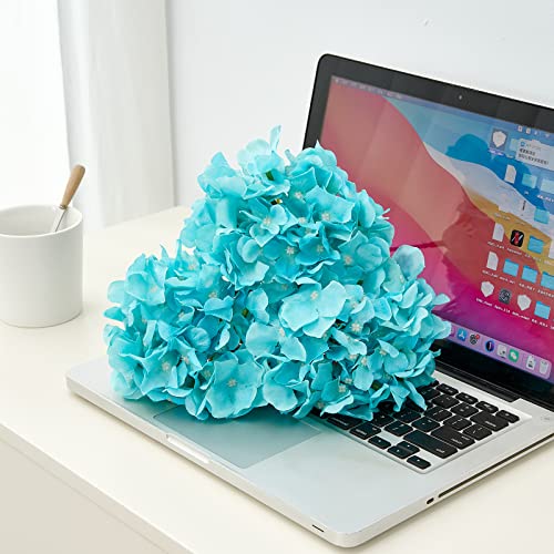 Kislohum Artificial Hydrangea Flowers Tiffany Heads 10 Fake Hydrangea Silk Flowers For Wedding Centerpieces Bouquets Diy Floral Decor Home Decoration With Stems. #TOP5