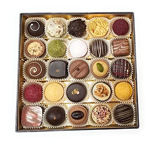 Coppeneur Pralinen alkoholhaltig, Schachtel mit 25 Pralinen aus unserem alkoholhaltigen Sortiment