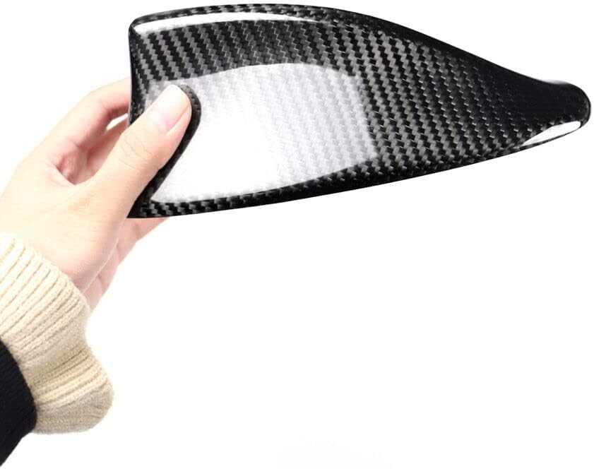 Real Carbon Fiber Shark Fin Antenna Cover Fit for BMW 5 7 Series F10 F01 F18 F04 F02