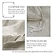 Simple&Opulence 100% Linen Duvet Cover Set with Embroidery Washed - 3 Pieces (1 Duvet Cover with 2 Pillow Shams) with Button Closure Soft Breathable Farmhouse - Linen, King Size