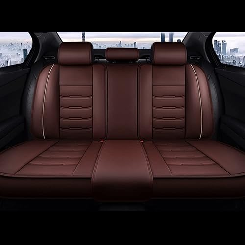 Miniatura 3 de Yajomi Juego completo de fundas de asiento de automóvil personalizadas para Volvo XC40 2019-2022, fundas de cuero para asientos delanteros y