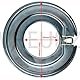 VHEUHZ Hintere ABS-Halterung mit 45 mm Mittelbohrung Halterung Platte Sensor kompatibel mit RENAULT LAGUNA MEGANE SCENIC MK3 III 430008639R