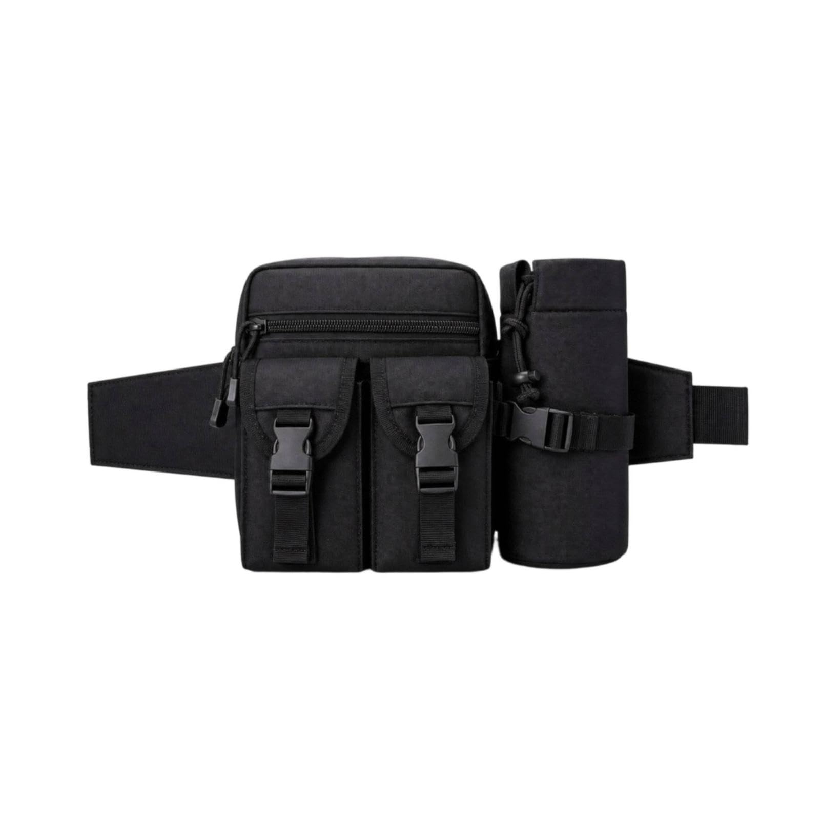Waist Bag with Beverage Holder Holder Hands Golf Waist Bag Adjustable Fanny Pack with Water Bottle Holder for Golfers-image-16
