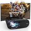 WEWATCH Native 1080P Portable Projector, 5G Full HD Movie Projector with WiFi and Bluetooth, 200” Large Screen LED Mini…