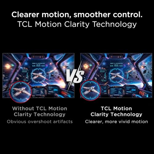 Image of TCL 27P2A 27 inch QHD Mini LED Gaming Monitor | 200Hz, 800 Nits Peak Brightness, 84 Dimming Zones, HDR600, Wide Color Gamut, 94% DCI-P3, CSOT HFS Panel, 0.3ms MPRT-Plus, Gray