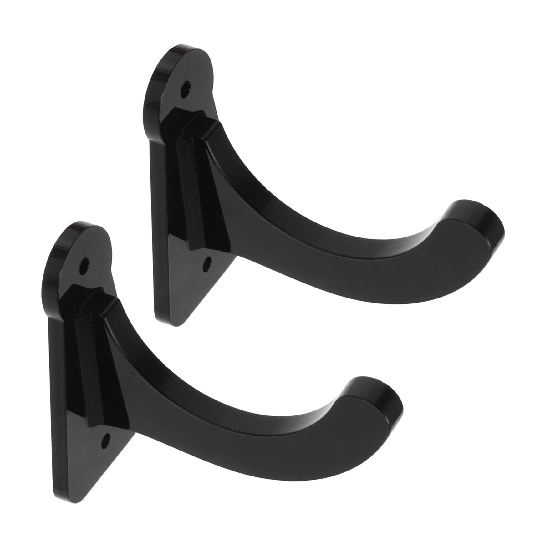 VANZACK 1 Pair of Baseball Bat Mount Display Holder Acrylic Bat Stand for Home