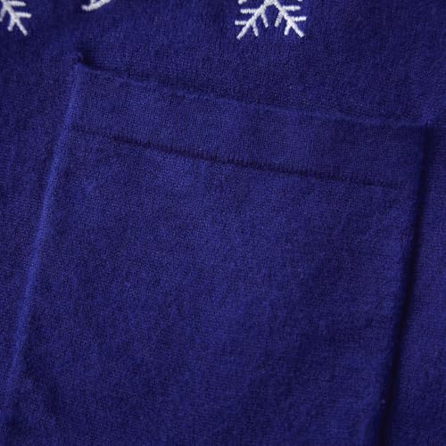 Image of SOLILOQUY Christmas Sweater Vest for Women Button Down Embroidery Knit Vest