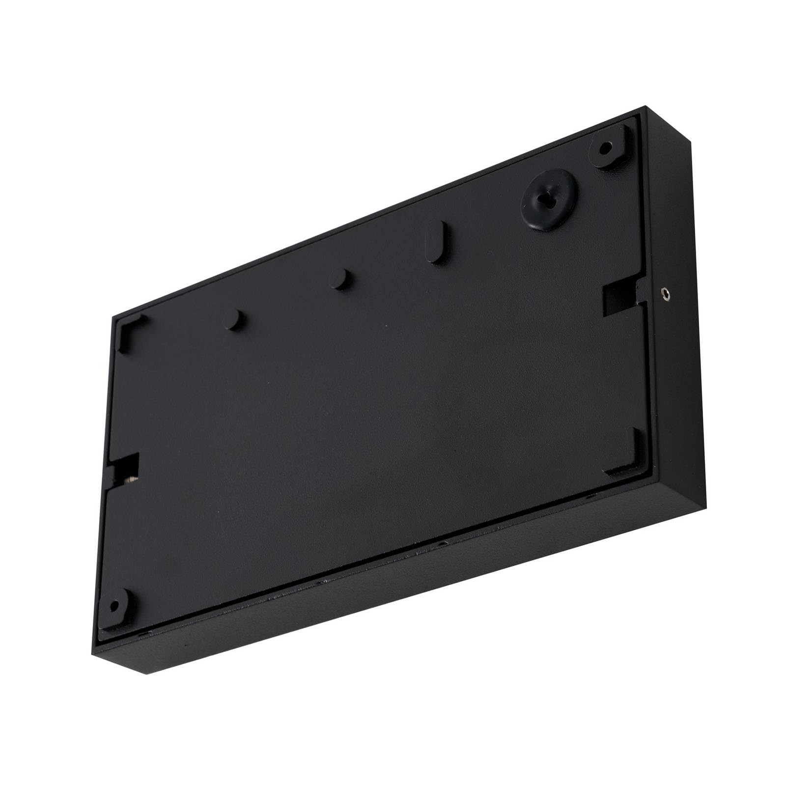 Lucande LED Applique Exterieur Weno (Moderne) en Noir Aluminium (1 lampe,à), Murale Luminaire Lampe Jardin Eclairage d’exterieur