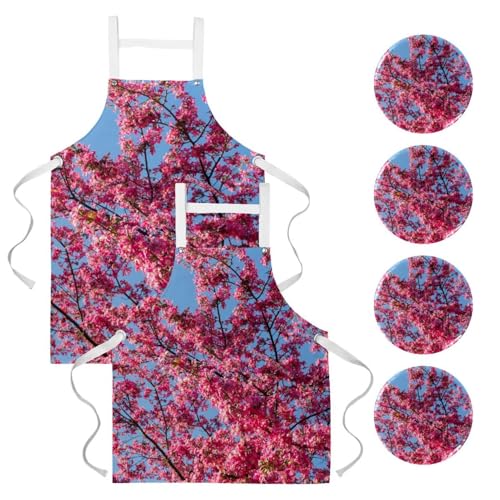 Tablier de cuisine pour restaurant et bistrot lot de 2 tabliers de serveuse ajustables