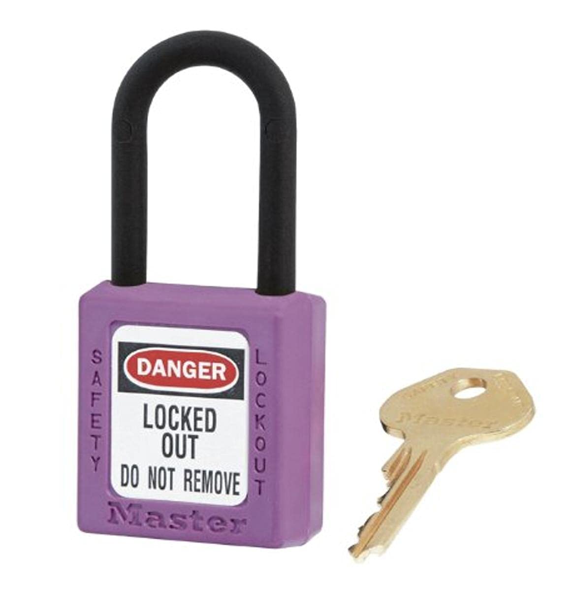 Master Lock 406PRP Purple 406 Dielectric Xenoy Safety Padlock with