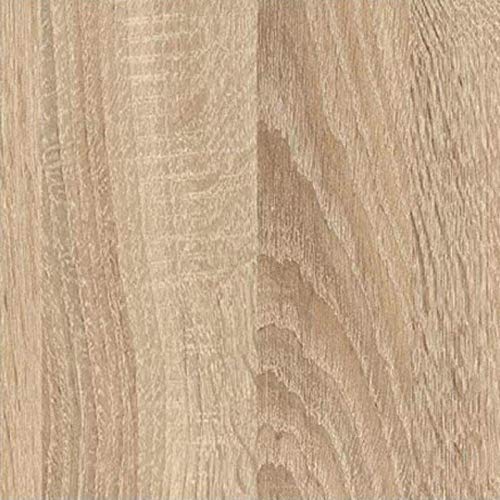 Mobelcenter, Mueble de salón Moderno Alida, Módulo TV, Módulo Superior y Estante, Color Blanco Artik y Roble Canadian, Medidas: Ancho: 200cm x Alto: 43 cm x Fondo: 41 cm (0903) - imagen 9