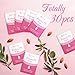 Beauty7 Post Wax Calming Oil Wipes 30 Packs Post Wax Oil Wipes Post Waxing Cleanser After Wax Remover Removes Residue Reduces Redness Refill Pack