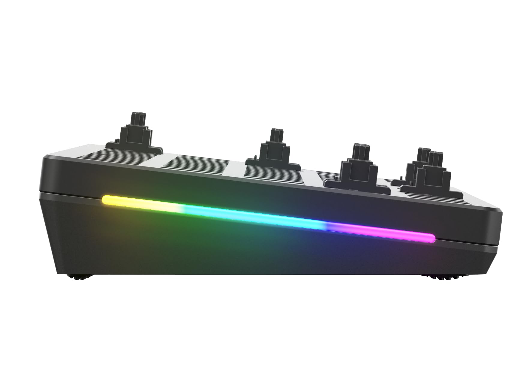 Glorious Gaming GMMK 2 Compact 65% Barebones (solo struttura) - Struttura per tastiera da gaming meccanica, TKL compatta (65%), alluminio, personalizzabile, RGB, layout internazionale / ISO - Nero