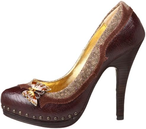 Naughty Monkey Women's Pretty Tree Fashion Pump,Brown,9.5 M US | Image 6