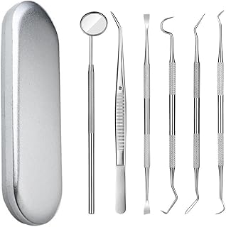 Tempo Limitado Especial 6 Pacotes Kit Odontológico De Instrumentos Odontológicos Oral De Sonda De Espelho Pinça De Gancho Ferramentas De Limpeza Dentária Dos Dentes