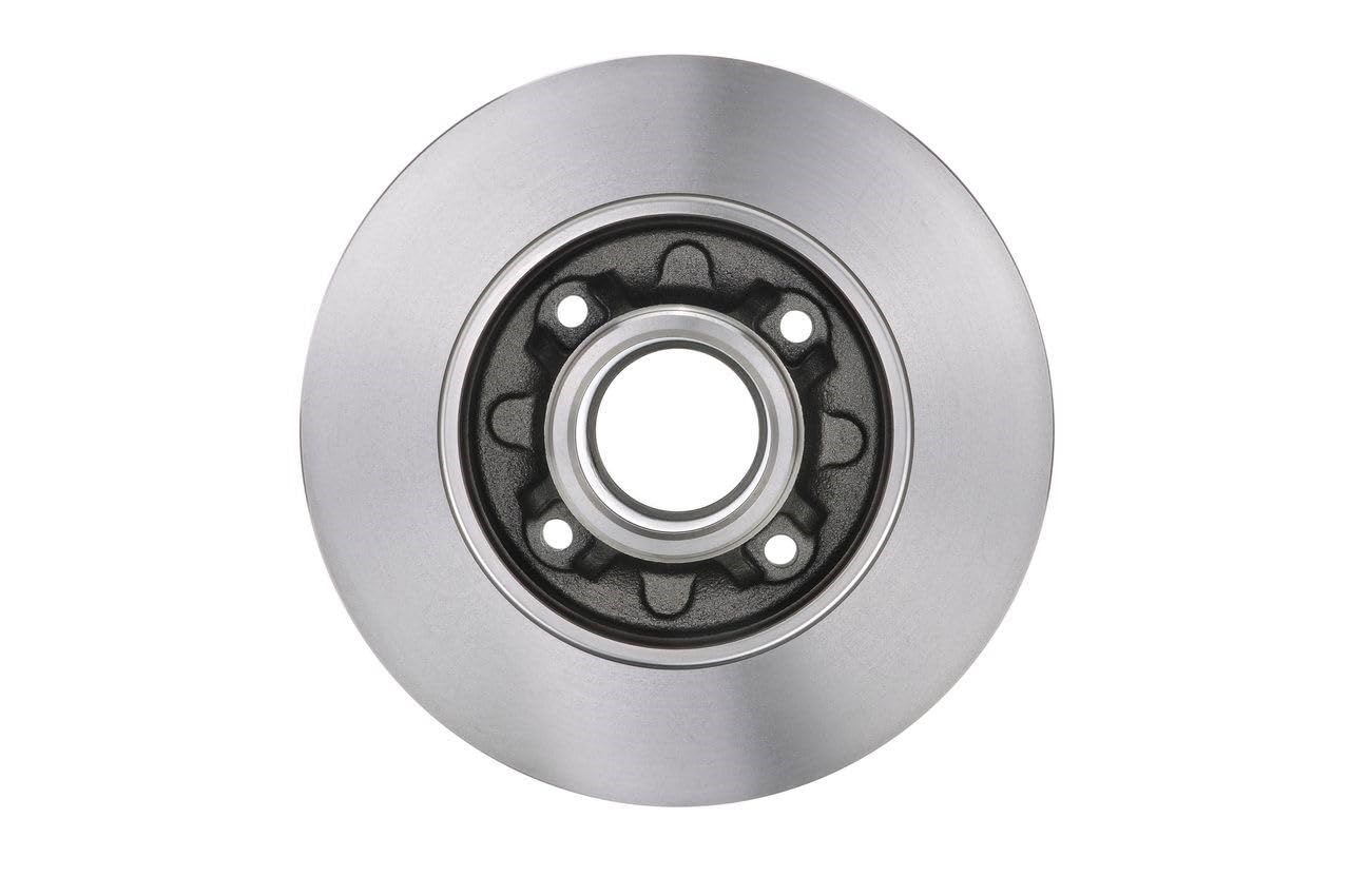 Juego de 2 Discos de Freno Bosch BD1290 - Discos Macizos de 249 mm - Eje Trasero - Certificación ECE-R90 - Frenado fiable, Rendimiento Estable, Protección Anticorrosión - 1 Juego de 2 Discos