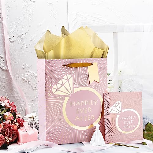 Loveinside KGB-WED10513-ZJ Wedding Gift Bag With Tissue Paper thumb #1