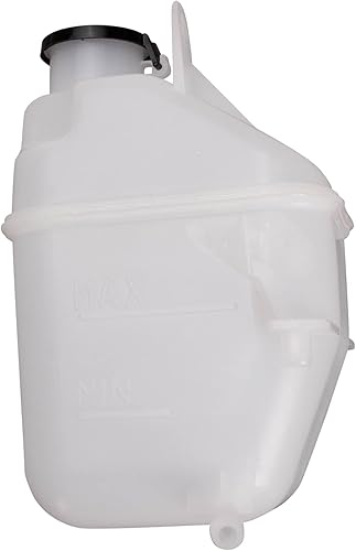 Vista 132 de TRQ Botella de desbordamiento del tanque de expansión del depósito de refrigerante del radiador compatible con Porsche Macan 2015-2018