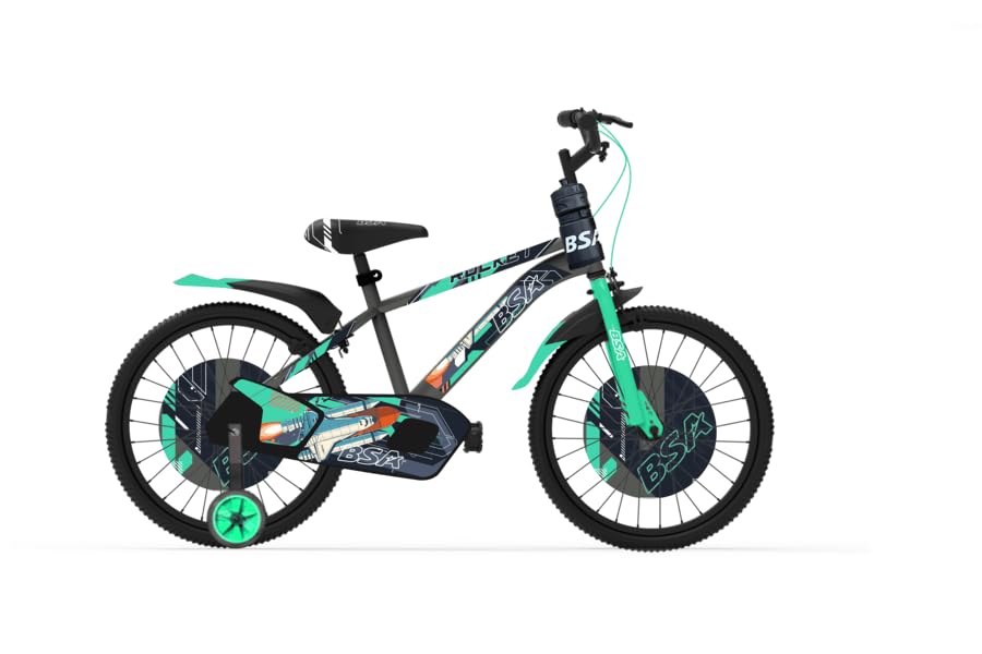 BSA Hercules Rocket 20t Cycle | Fat Tyres BMX Frame | for Age Group 6 to 8 Years-image-25