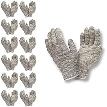 Cordova 3115L Extra Heavy Weight Gloves, Multi-Color, Poly/Cotton Machine Knit, Large, 12-Pack