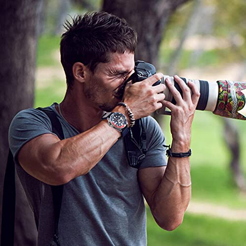 Image of Ritche Christmas Gift Nylon Sport Watch Band for men women Quick Release 20MM 22MM Replacement Watch Strap Compatible with Timex Expedition watch Black /Navy Blue /Crimson Red /Pumpkin Orange /Army Green, White Elephant Gifts, Stocking Stuffers For Men