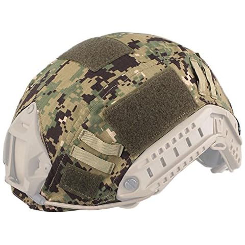 emersongear Tactical Helmet Cover Camouflage Combat Helmet, AOR2, Size No Size Cover